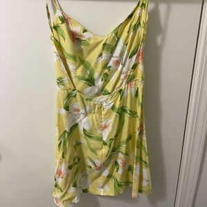 Reformation Floral Print Mini Dress